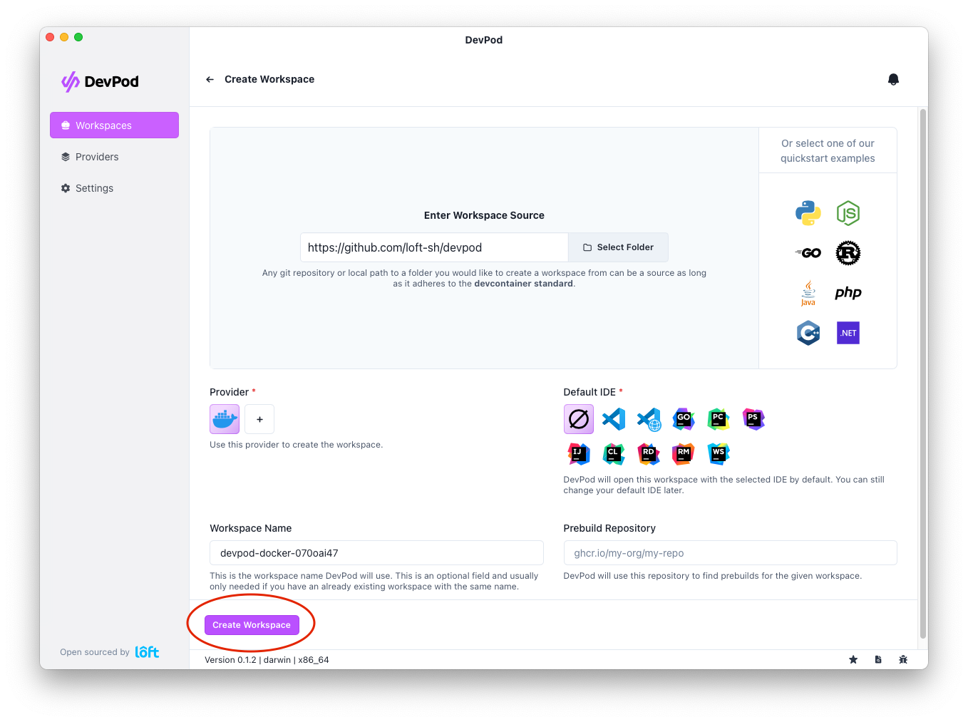 DevSpace Flow
