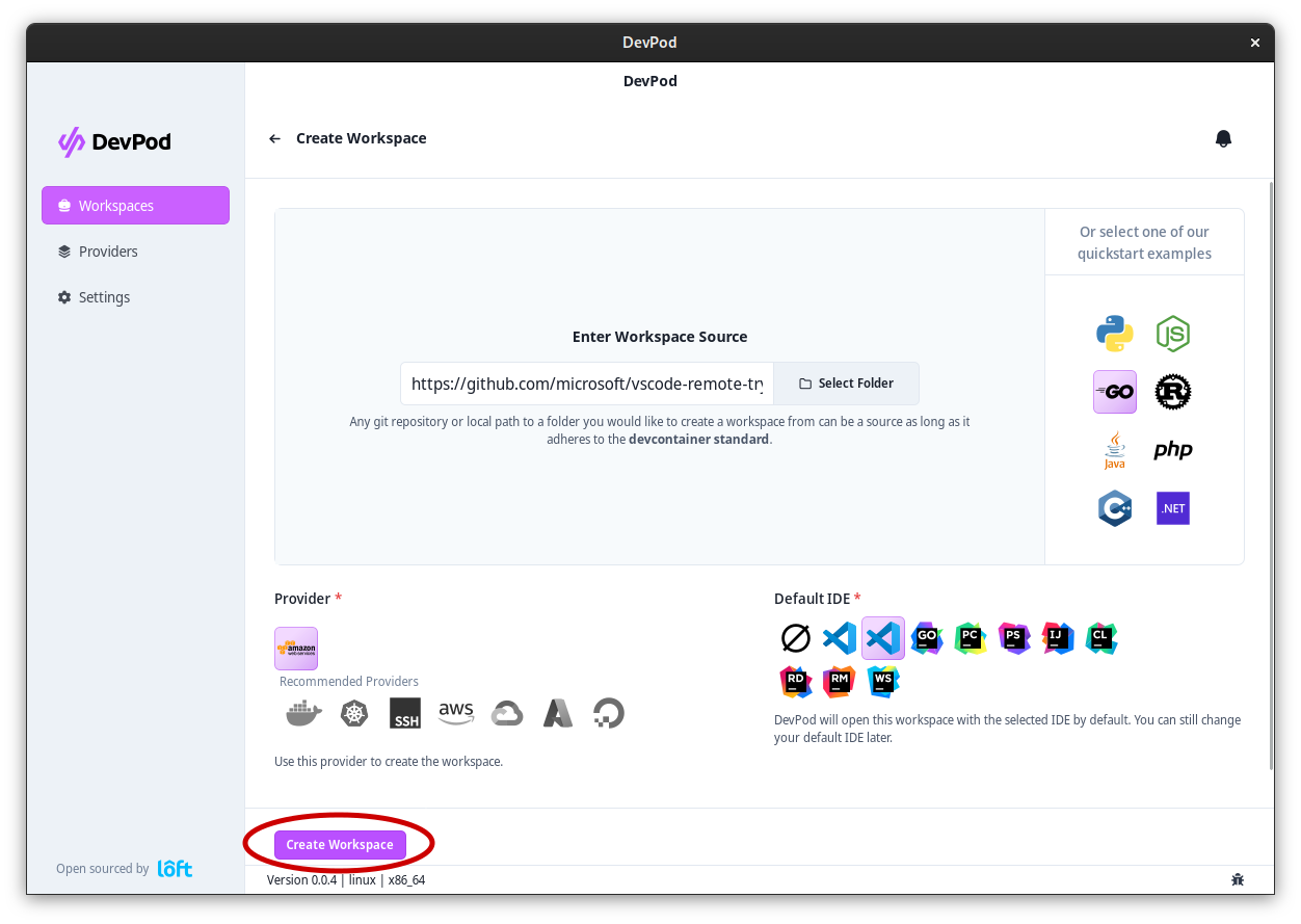 DevSpace Flow