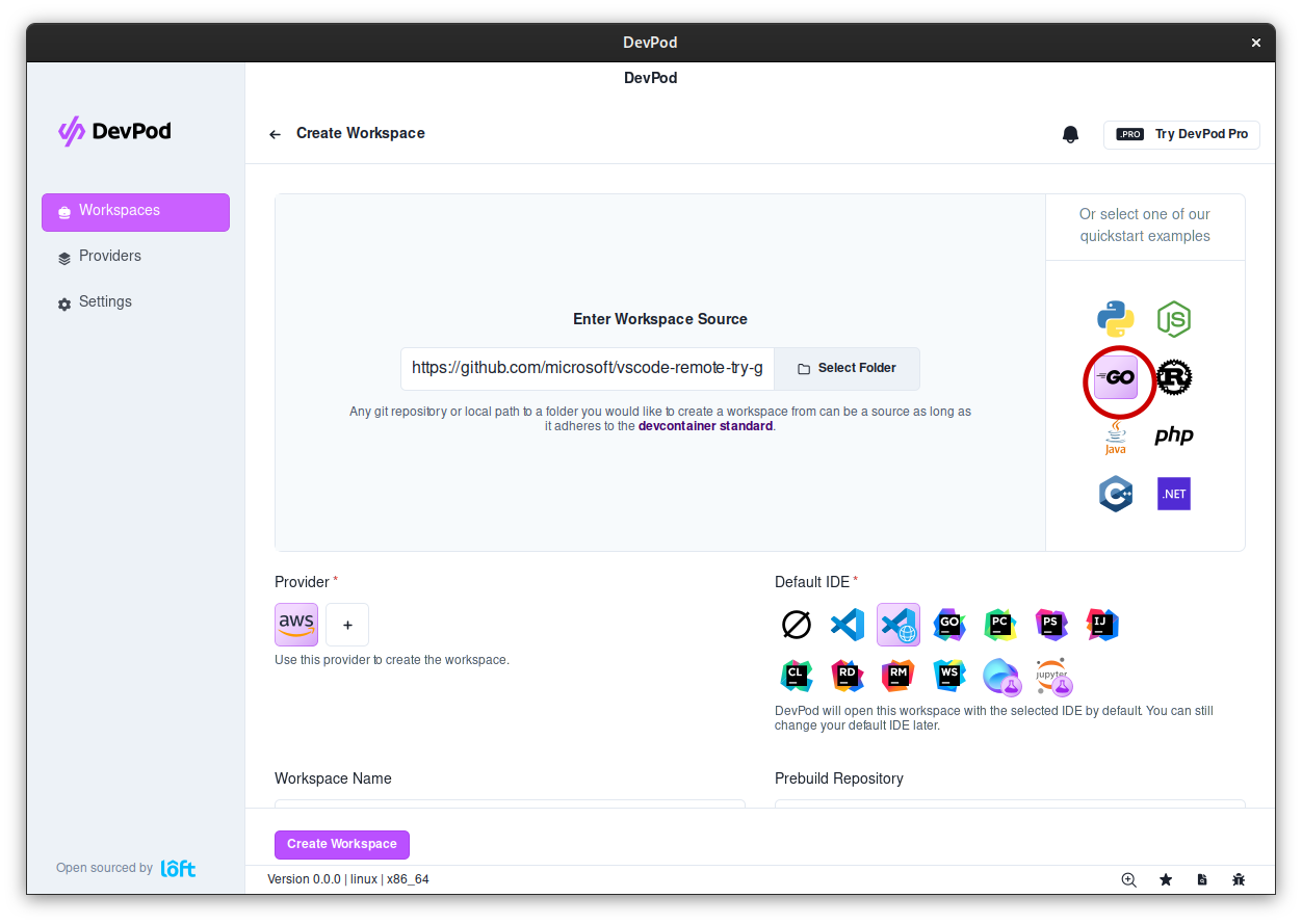 DevSpace Flow