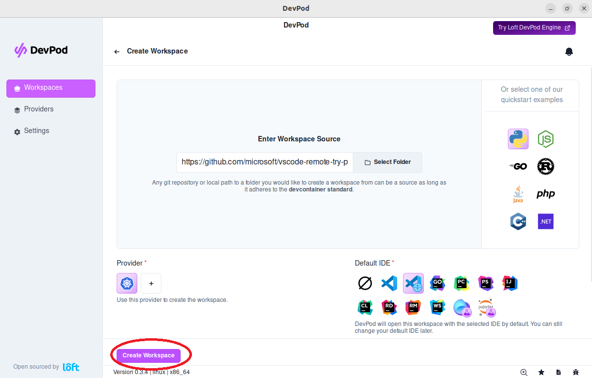 DevSpace Flow