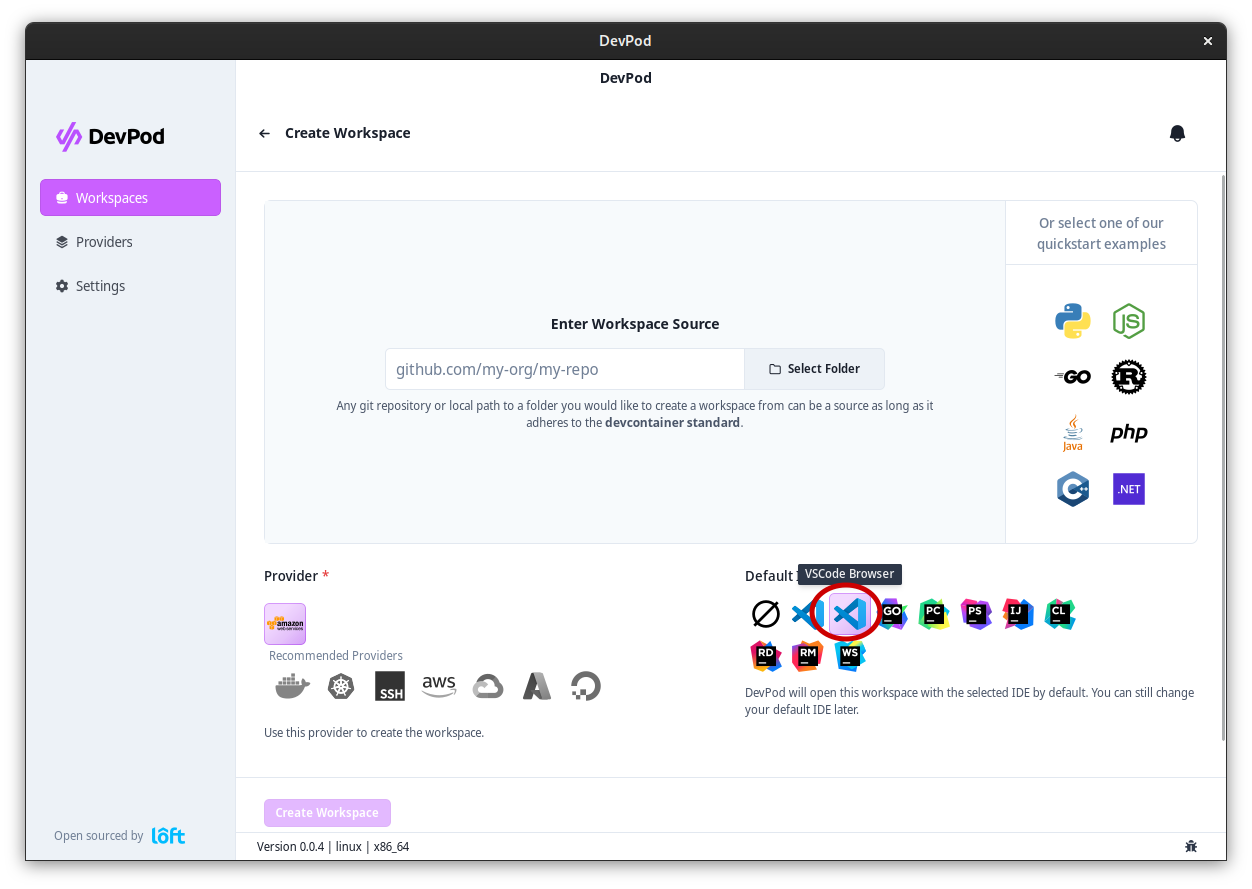 DevSpace Flow